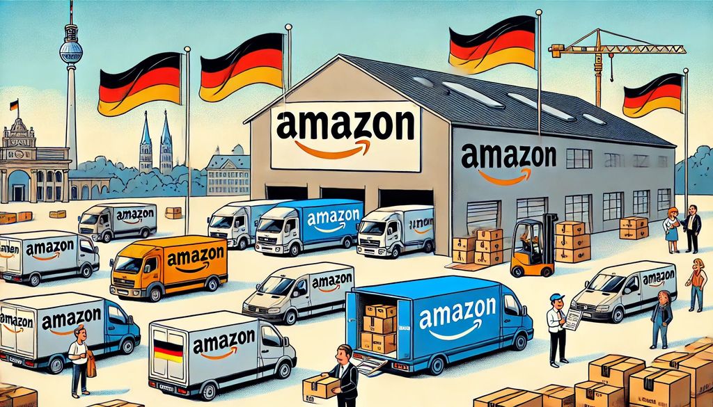 DALLE2024-08-0121.49.15-Asimplifiedhumorouscartoon-styleillustrationdepictingAmazonssignificantgrowthamongGermansmallandmedium-sizedbusinessesSMEs.Showan-ezgif.com-webp-to-jpg-converter