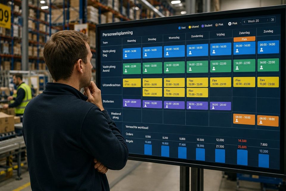 Flexwet Warehouseplanner (AI gegenereerd)