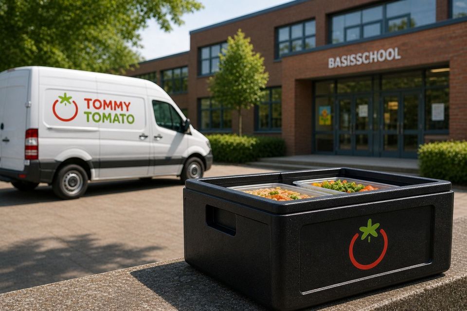 TommyTomato wil ook aan kinderdagverblijven leveren (AI gegenereerd)