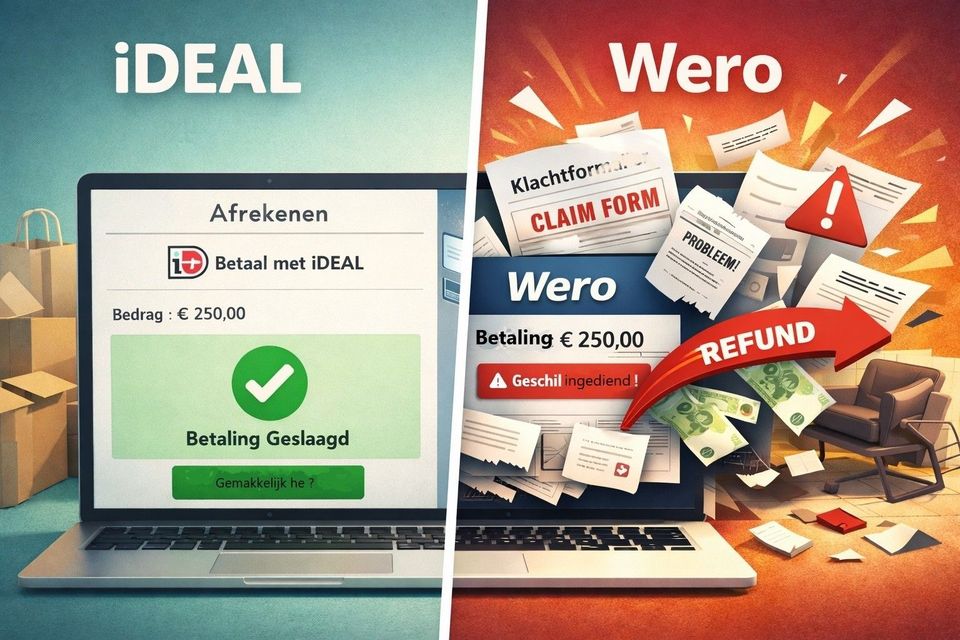 iDEAL wordt Wero (AI gegenereerd)