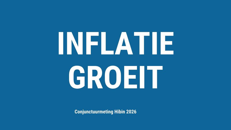 Inflatie verwachting Hibin Conjunctuurmeting