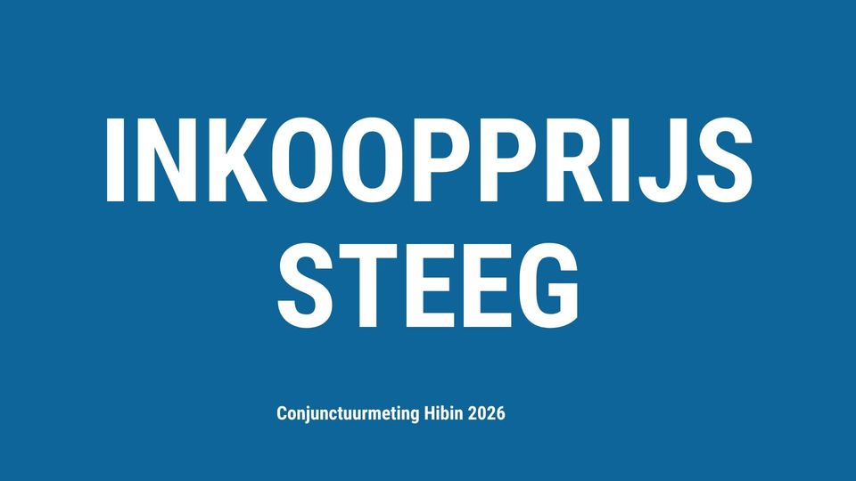 Inkoopprijs Hibin Conjunctuurmeting
