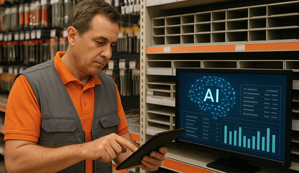 AI winkelschappen voorraadbeheer Dirk Mulder Column MIXonline