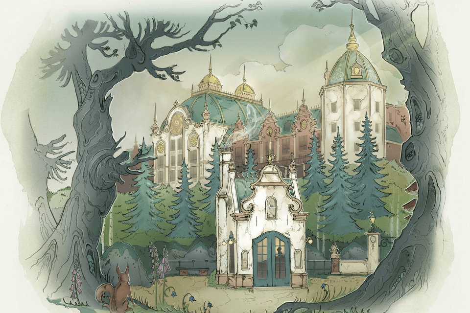 Efteling prieel Prinses op de Erwt