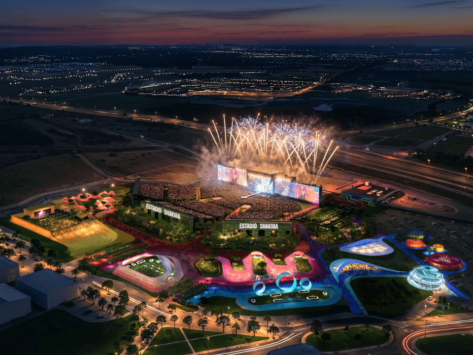 Estadio Shakira render