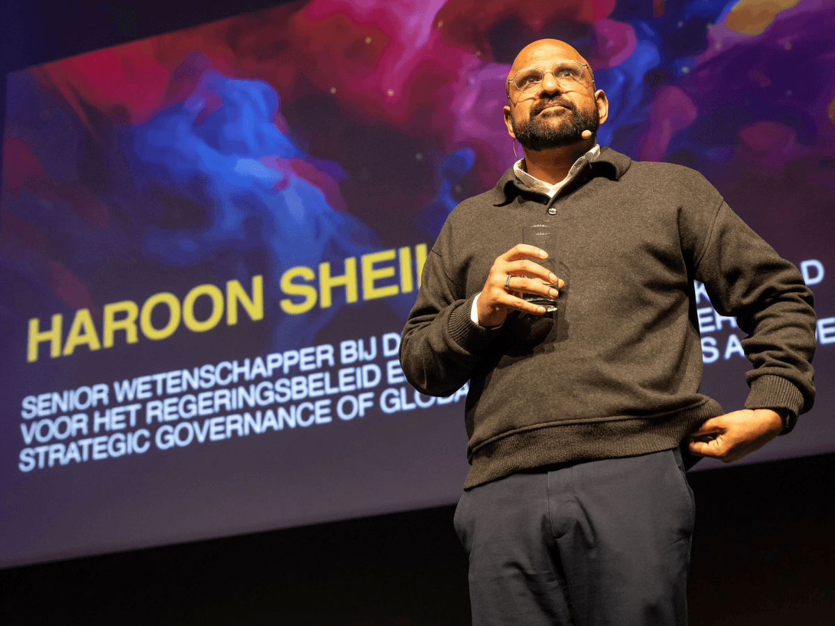 Haroon Sheik over Human Intelligence en AI op HI-Day 26