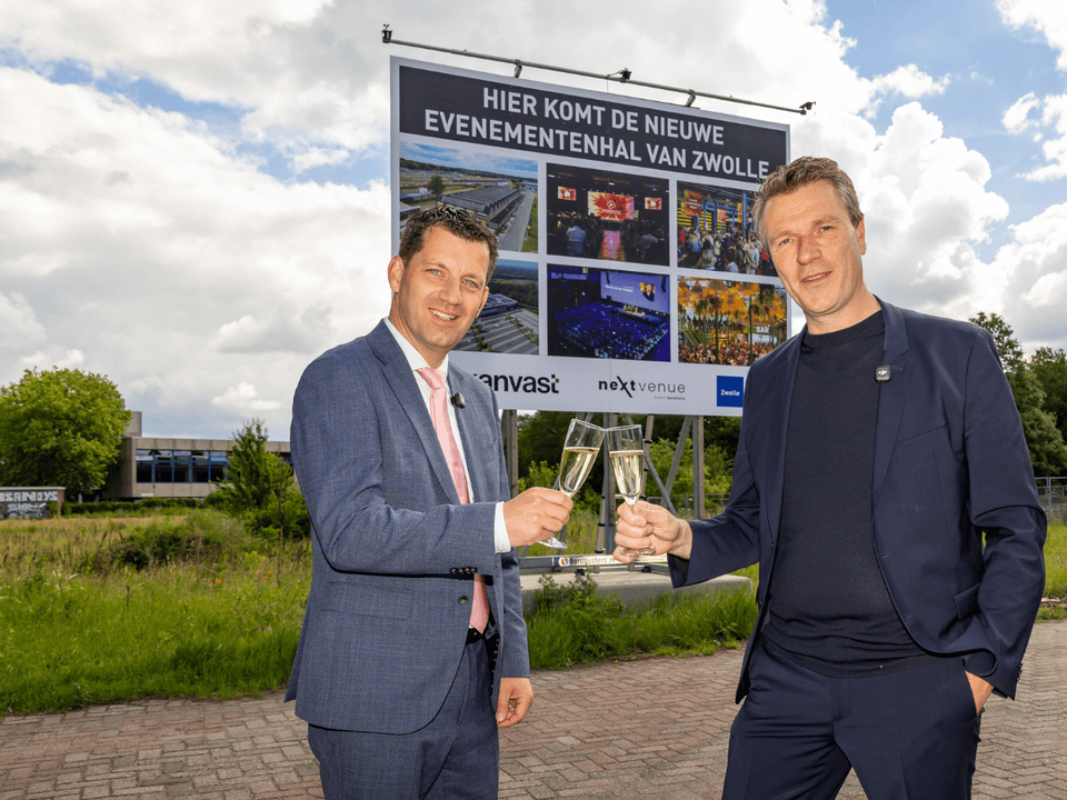 IJsselhallen Zwolle door Kanvast van Timo Kruft