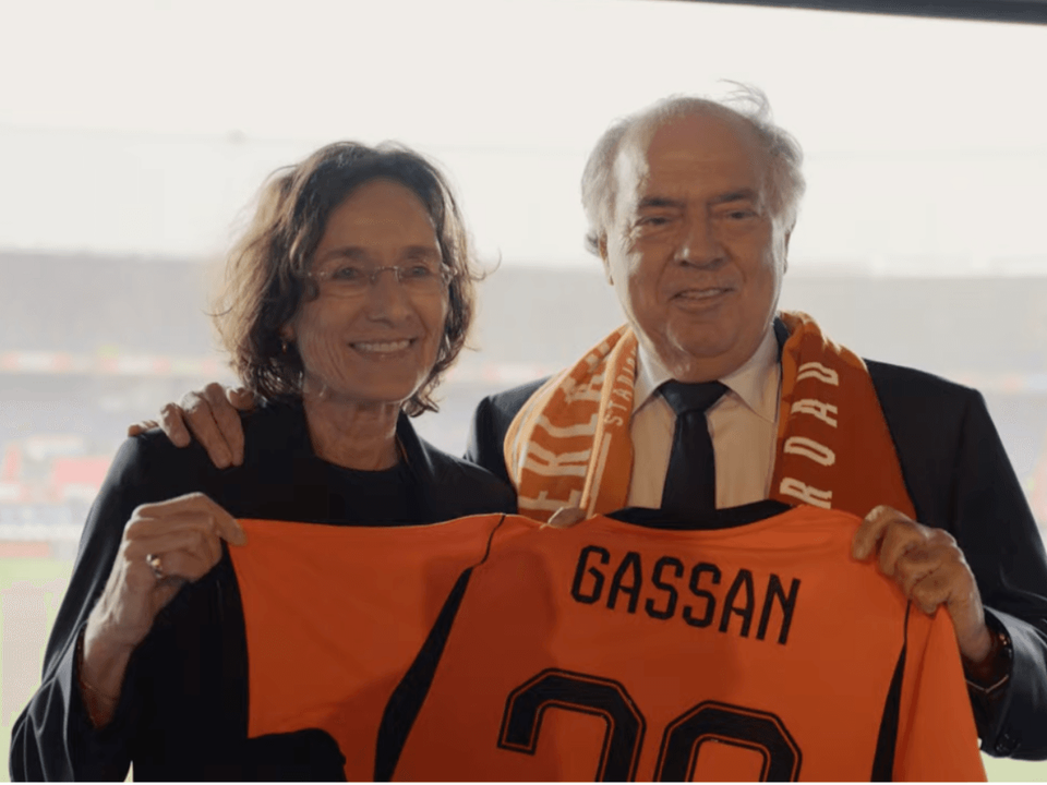 Marianne van Leeuwen en Benno Leeser