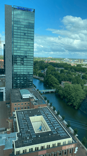 Maritim Hotel Amsterdam vanaf Adam Toren