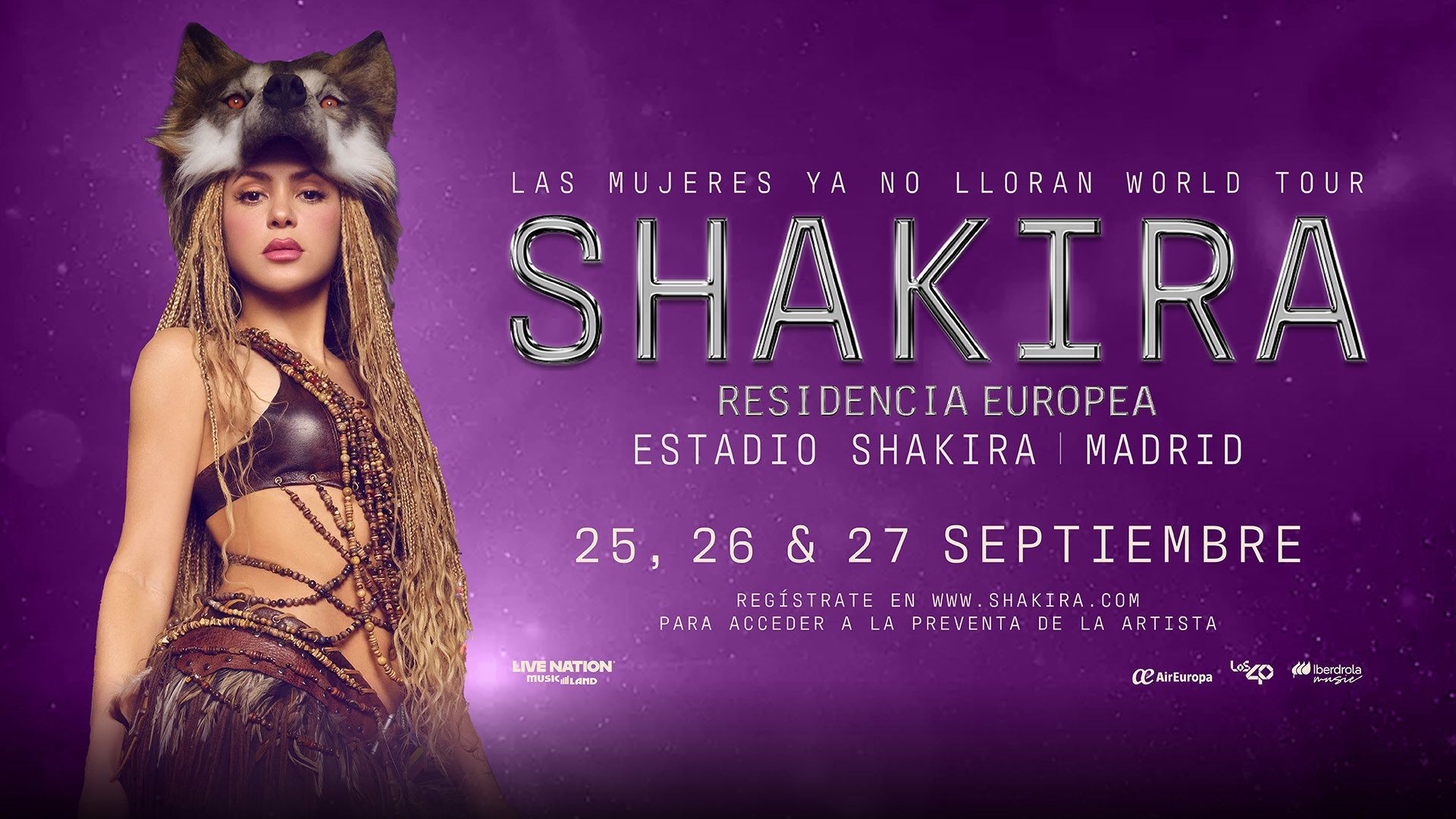 Shakira World Tour Spanje