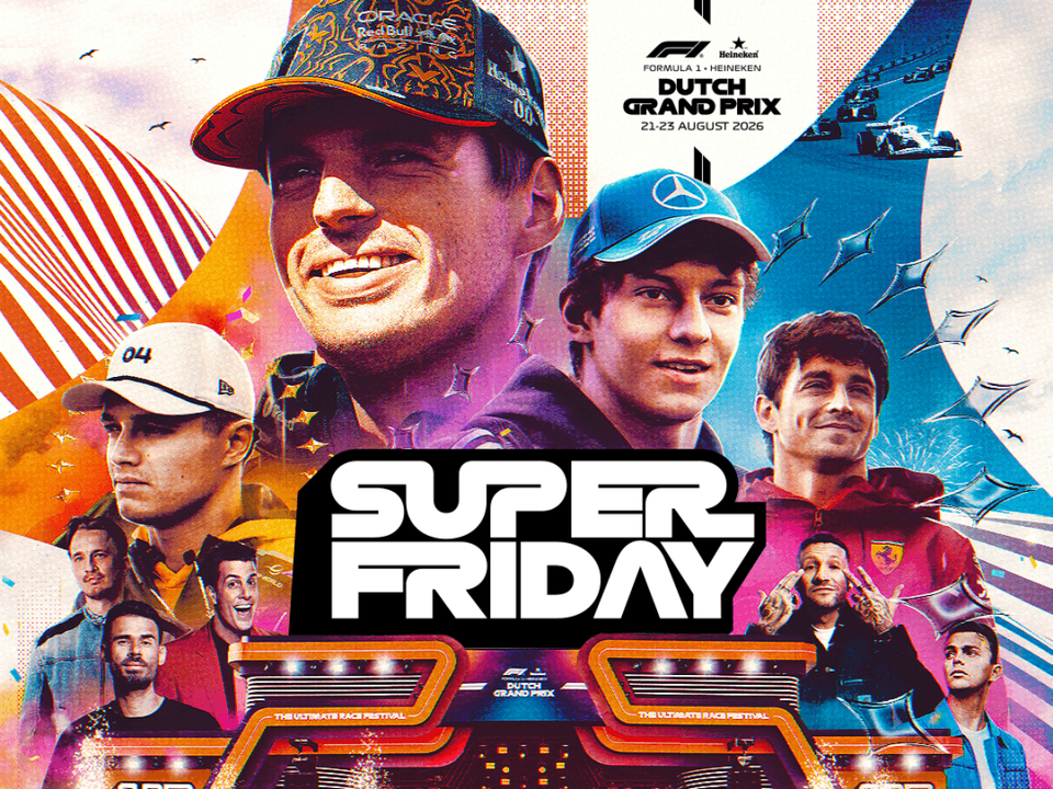 Zandvoort formule 1 2026 Super Friday