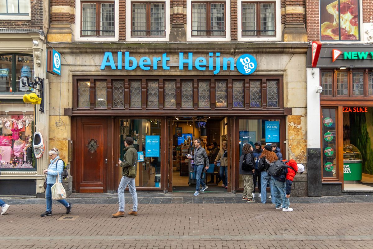 Winterweer verstoort bevoorrading bij Albert Heijn