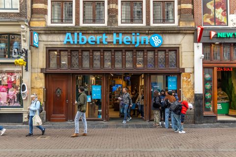 Winterweer verstoort bevoorrading bij Albert Heijn