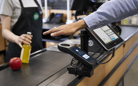 Amazon zet een punt achter betalen met handpalm