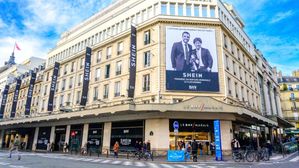 Shein weg uit warenhuis BHV Marais in Parijs