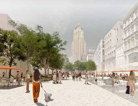 Antwerpse winkelstraat de Meir krijgt make-over