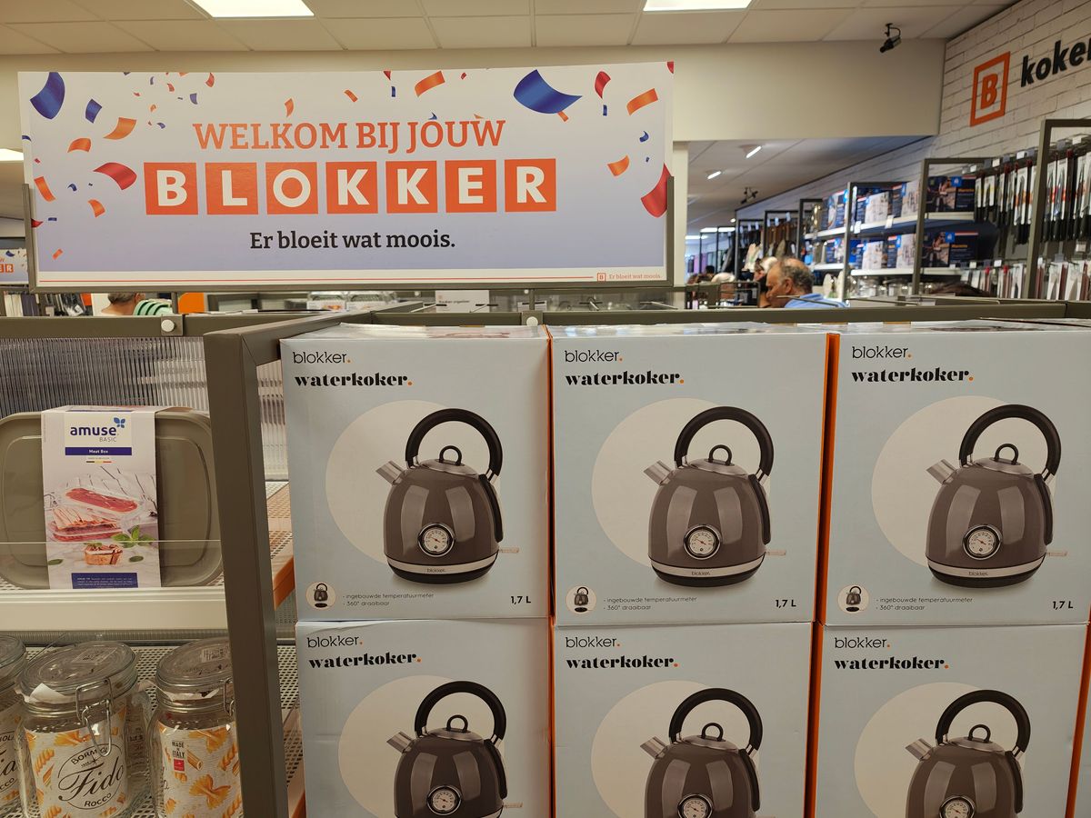 Blokker brengt webshop nog niet terug