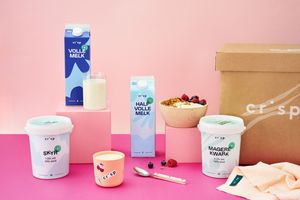 Online supermarkt Crisp introduceert bio-zuivellijn onder eigen merk