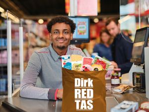 Dirk komt met eigen tas tegen voedselverspilling