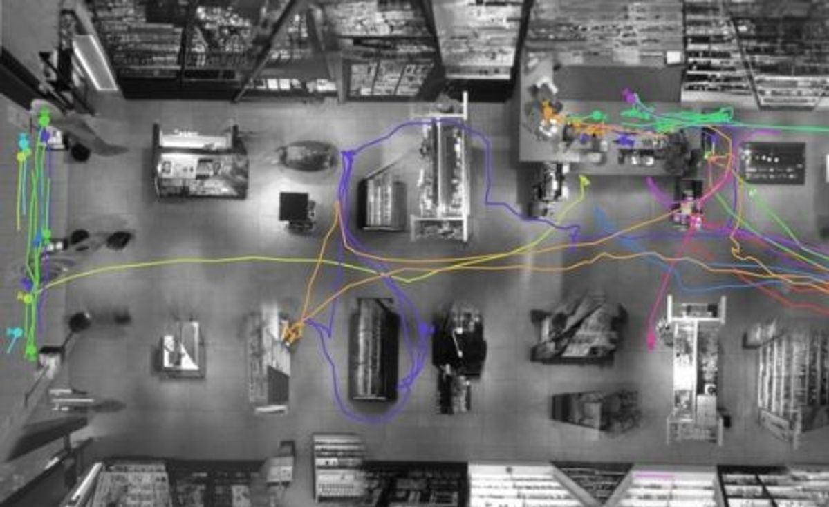RetailTech: Douglas volgt de klant in de winkel vanaf het plafond