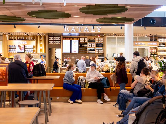 Dit is de eerste vestiging van Eataly in Nederland