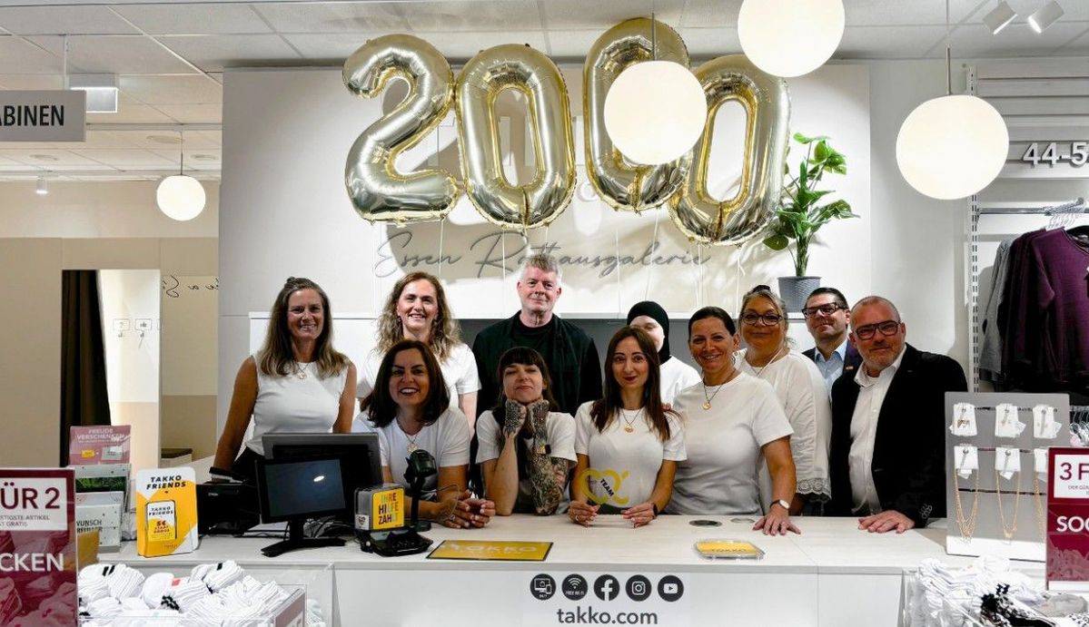 Takko Fashion bereikt mijlpaal: 2.000 winkels