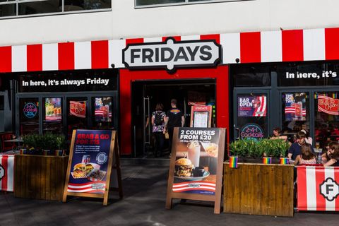 Restaurantketen TGI Fridays vraagt uitstel van betaling aan