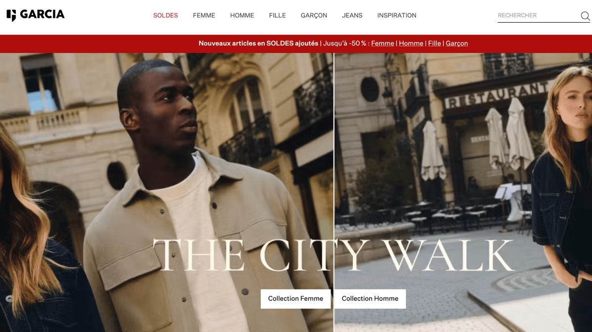 Nederlands modemerk Garcia opent Franse webshop