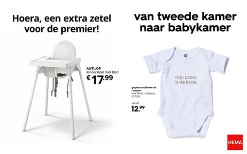RetailSnippets: HEMA en IKEA hebben babykoorts om Jetten, Nijntje loopt tegen de lamp