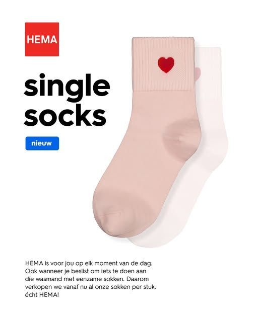 HEMA single socks