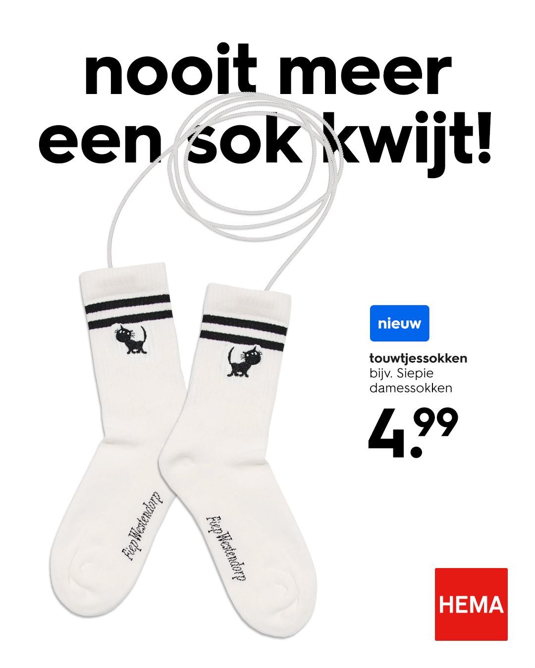HEMA touwtjessokken