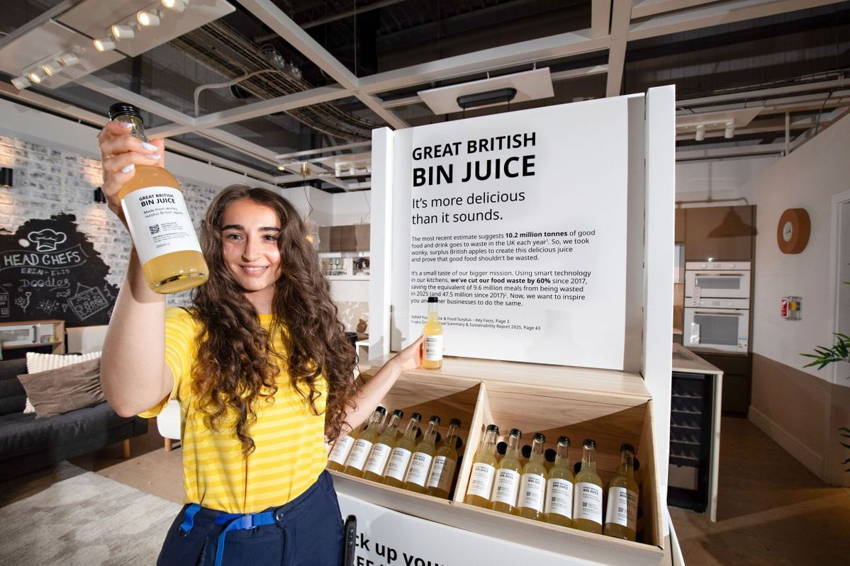 Sustainable Retail: IKEA-appelsap van geredde Britse appels