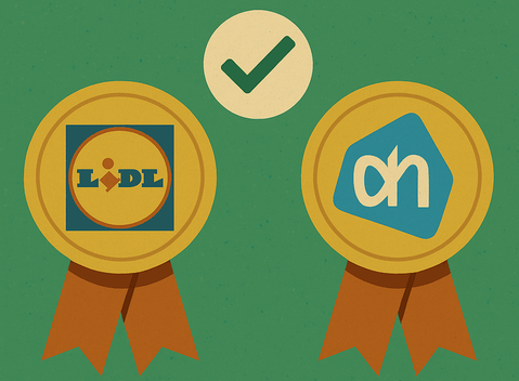 'Lidl en Albert Heijn stuk groener dan concurrentie'