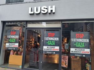 Lush sluit deuren in Nederland uit solidariteit met Gaza