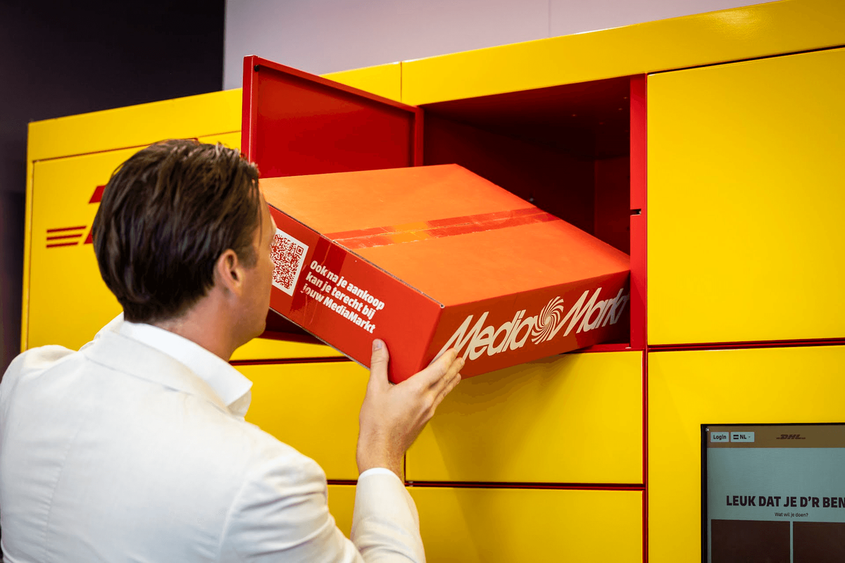 MediaMarkt en DHL maken afhalen in de winkel eenvoudiger