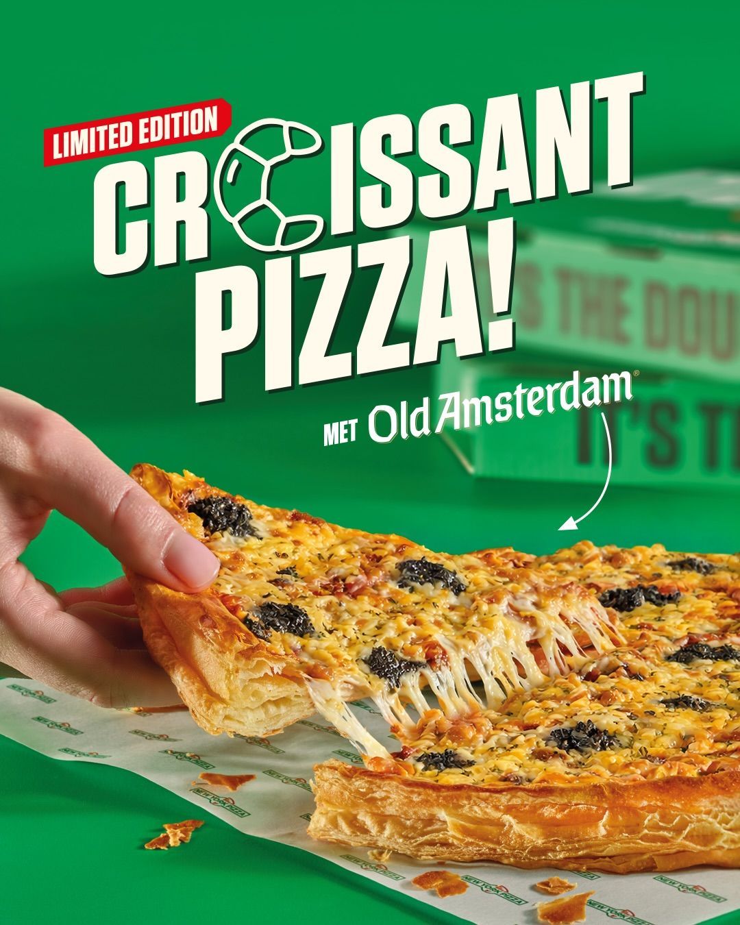 New York Pizza croissant pizza