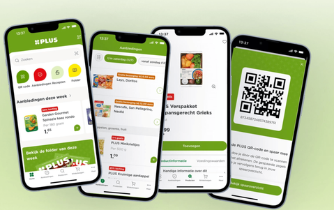 RetailTech: Plus vernieuwt app met stap-voor-stap kookfunctie