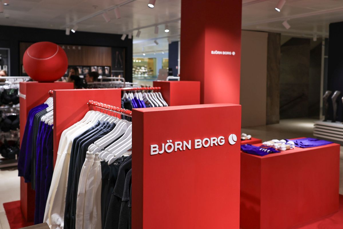 Björn Borg opent pop-ups in de Bijenkorf