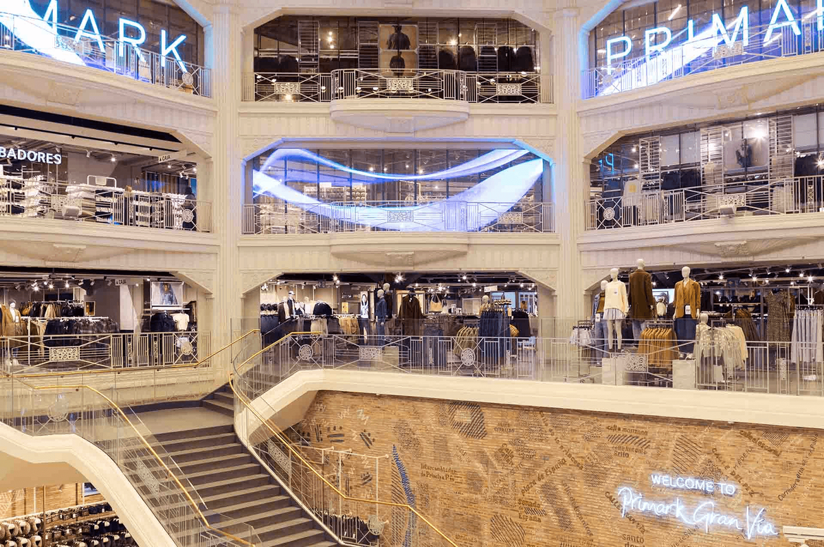 Primark investeert 85 miljoen euro in winkelnetwerk Spanje en Portugal