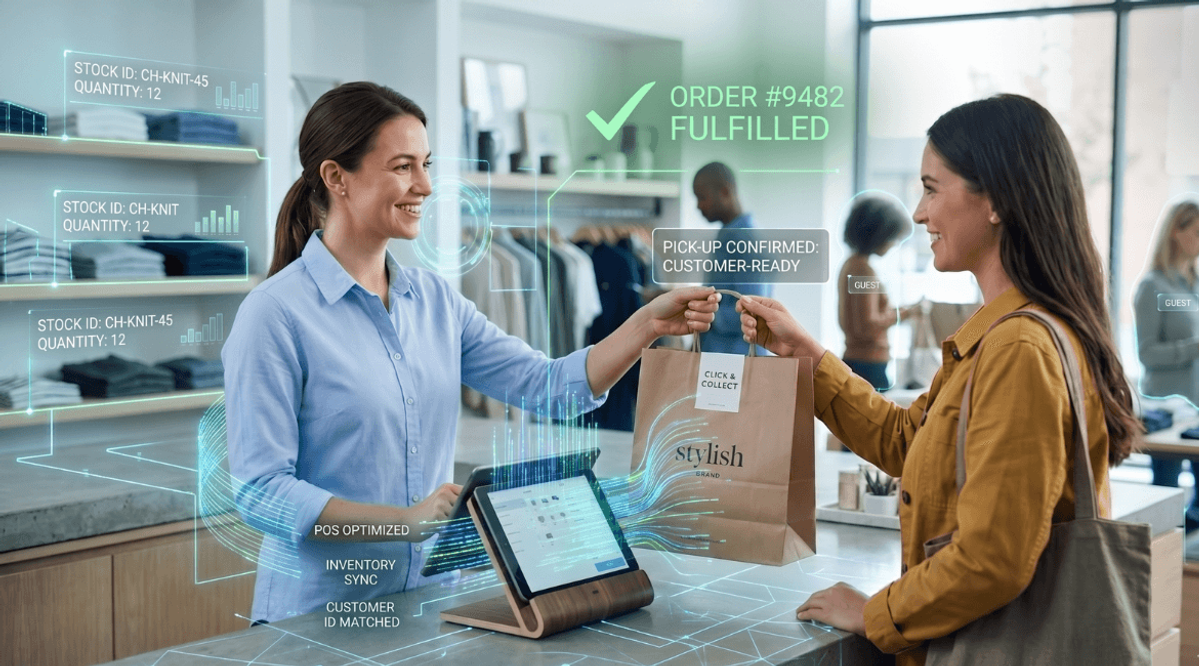 De winkel is waar online beloftes landen