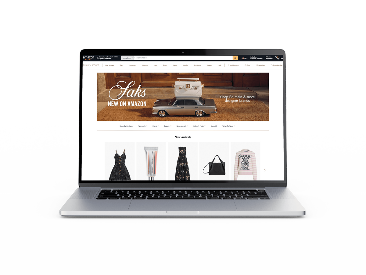 Amazon zet meer in op luxemerken