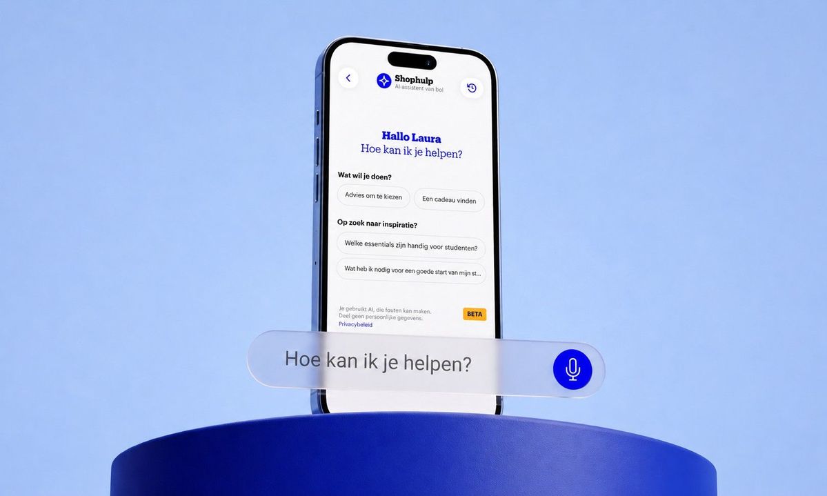 Bol lanceert persoonlijke AI-shoppingassistent