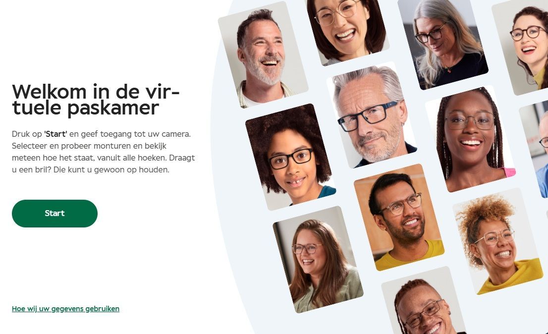 Specsavers virtueel passen