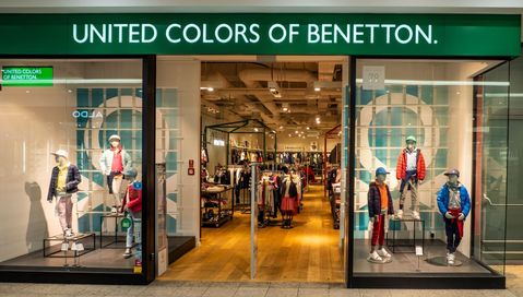 Benetton reorganiseert verder: 500 winkelsluitingen