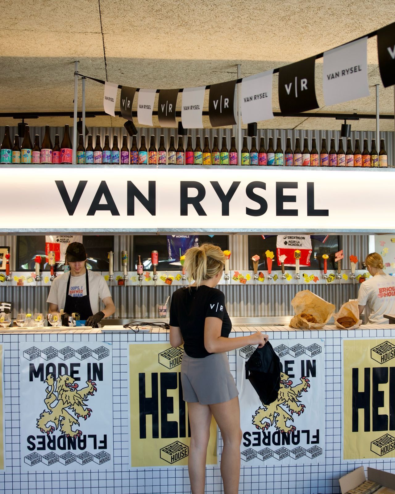 Van Rysel - toonbank