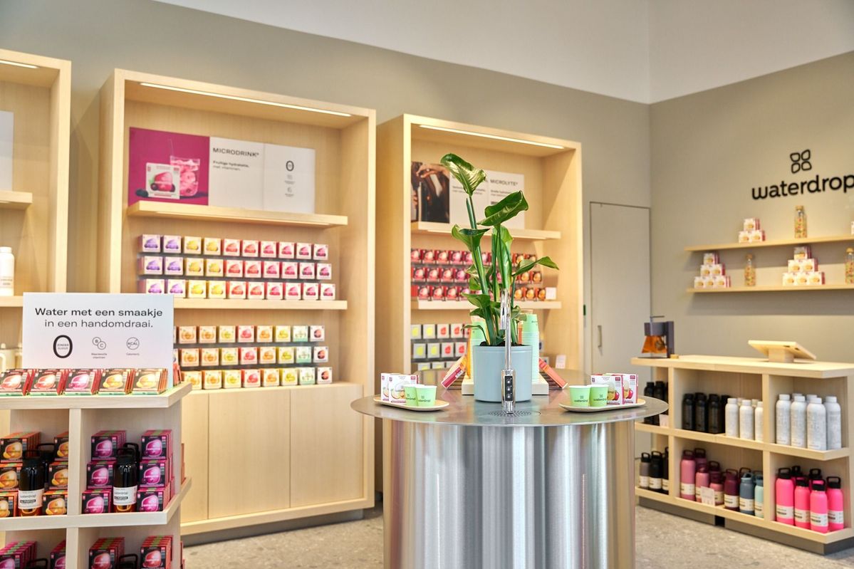 Waterdrop opent in 10 dagen 4 nieuwe winkels in Nederland