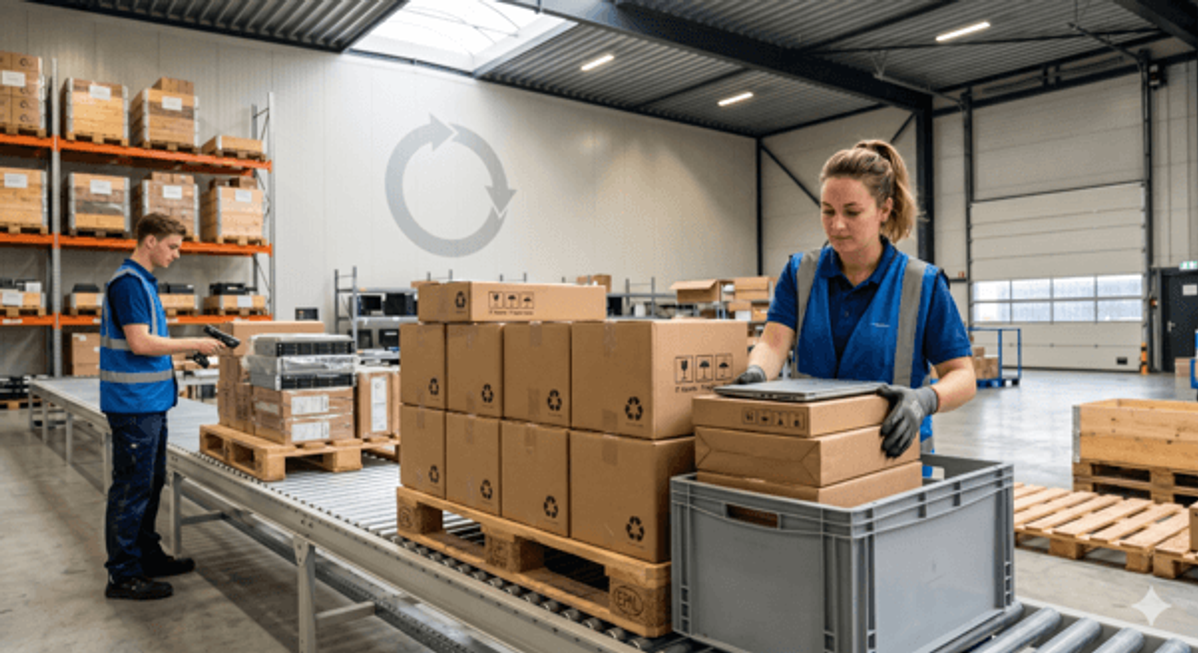 Waarom IT-logistiek de kritieke succesfactor is voor duurzaam Device Lifecycle Management