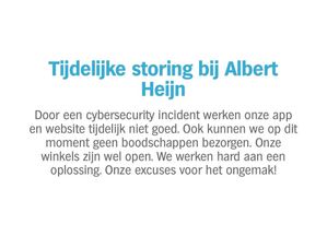 Cyberexpert na incident Albert Heijn: 'Trek eens de stekker eruit en kijk wat er gebeurt'