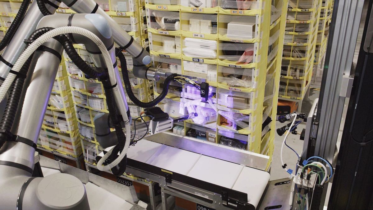 RetailTech: Amazon laat zijn robot voor het eerst voelen