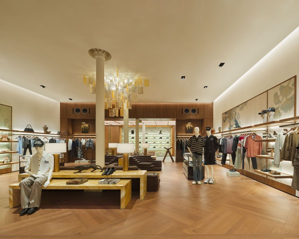 De nieuwe Amiri-flagshipstore in New York voelt meer als een woning dan boetiek